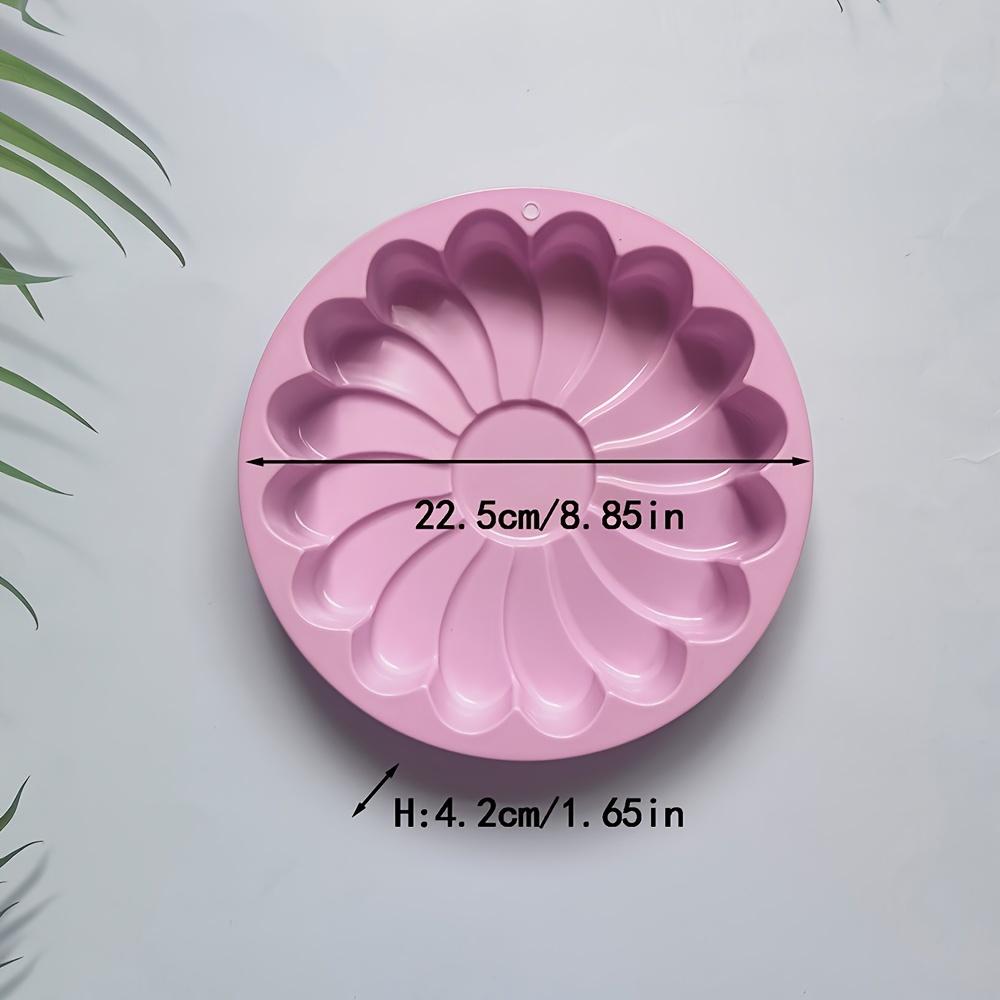 Sun Flower Mousse Design Silicone Cake Mold Food Grade Dessert Bakeware Jelly Egg Tart Bread Mold Kitchen Accessory Baking Tools