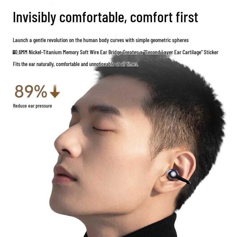 Biaze Open-Ear Bone Conduction Concept Bluetooth Earbuds