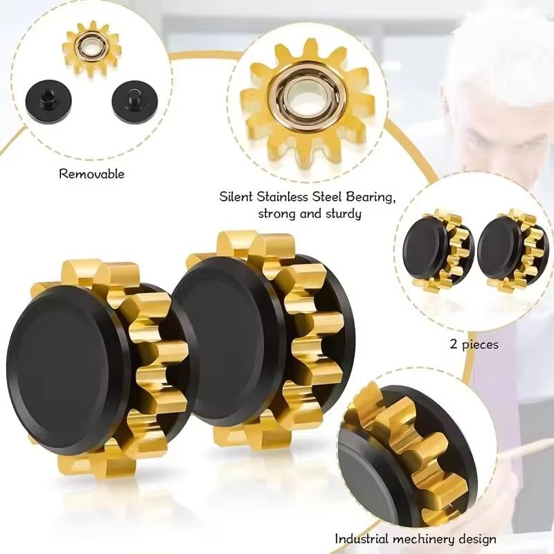 Мини-металлический гироскоп-спиннер на палец EDC Игрушка для снятия стресса Антистресс Дети Взрослые Мальчики Ученики начальной школы