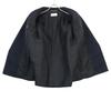 Yves Saint-Laurent 2019 Navy Peak Lapel Double Tailored Jacket Jacket 38 blackUsed