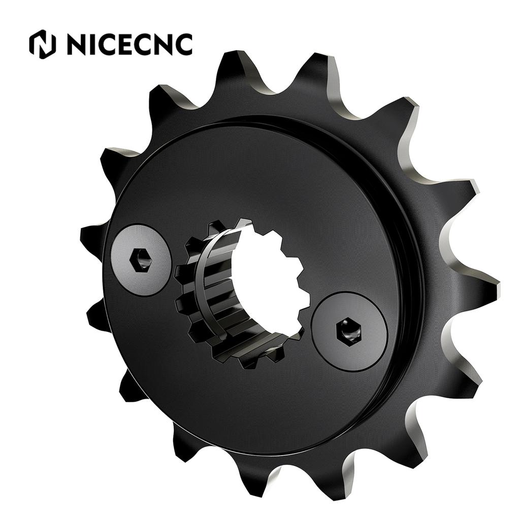 NICECNC For Honda XR650L XR 650L 1993-2025 2024 Moto SuperPinion 15T Front Sprocket High-strength 20CrMnTi Steel Alloy