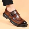Модные весенние туфли-оксфорды в британском стиле, мужские деловые туфли-дерби на толстой подошве, высококачественные и удобные свадебные туфли с круглым носком