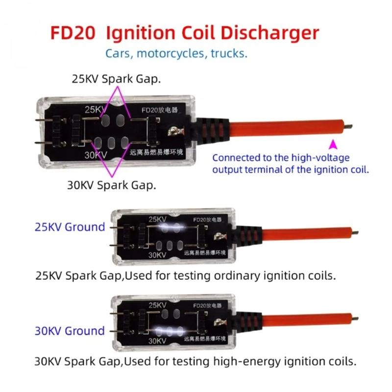 Ручной диагностический тестер с отображением напряжений в реальном времени, подходящий для тестирования высоковольтных батарей при ремонте автомобилей