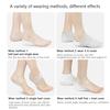 Concealed Footbed Enhancers  Height Increase Silicone Insoles Pads