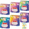 [Set of 6] Kao Megurhythm Steam Hot Eye Masks, 30 Masks Total, Fragrance-Free, Rose, Chamomile, Forest Bathing, Ripe Yuzu, Lavender + Bonus (Original