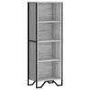 VidaXL Bibliothèque sonoma gris 50x31x137,5 cm bois d'ingénierie, étagère, étagère à livres, étagère de rangement, armoire 848612