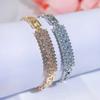 CMM Korean Trend Fashion Simple Girlfriends Jewelry Sparkling Zircon Tennis Bracelet Temperament Women Jewelry