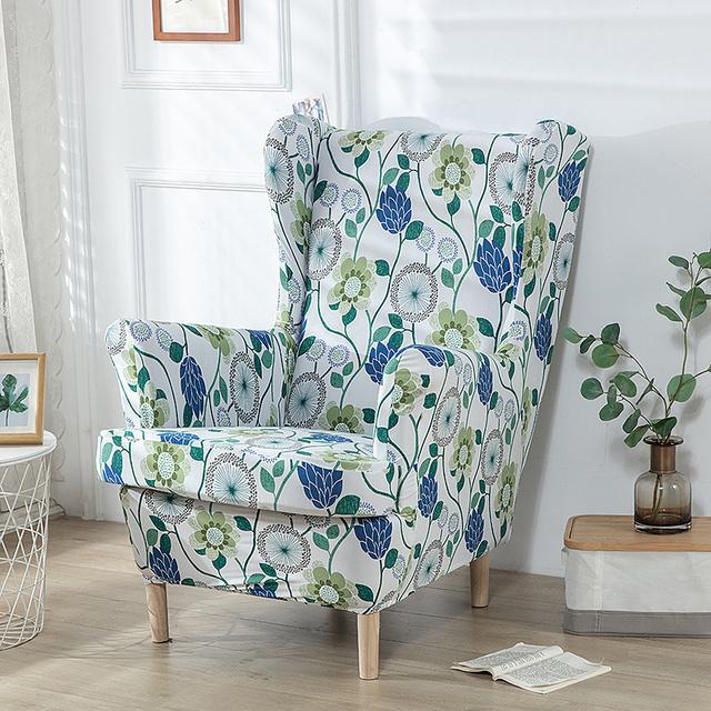 Чехлы для кресел Bohemia Wing, чехлы для кресел из эластичного спандекса, съемные чехлы для диванов Relax с чехлом для подушек сидений