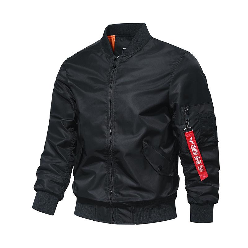 Autumn and Winter Outerwear Bomber Jacket Men's Flight Jacket