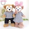 Cushu Cush Duffy Shellie May Костюм Мягкая игрушка Товары Одежда Платье Парный комплект Серые джинсовые брюки Платье Лента Комплект из 4 предметов Футболка cds473s
