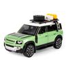 1/24 Новый внедорожник Land Rover Defender 2022 года, литая модель автомобиля, литой металл, внедорожные транспортные средства, модель, коллекция, детские подарки, игрушка