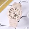 Casio G-Shock Pink Beige Women's Gyal Oak Mini Downsizing Carbon Core Urethane Casual Watch
