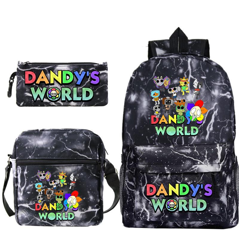 Game Merchandise Printed Backpack Primary And Secondary School Schoolbag Combination Set