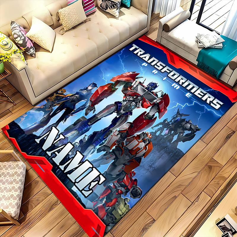 Custom personalization The Transformers Area Rug - Perfect For Kitchen, Bathroom,Laundry Room Decor Large Size Available,Gift All Seasons