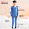 Hodohome Boys' Pure Cotton Astronaut Thermal Underwear Set