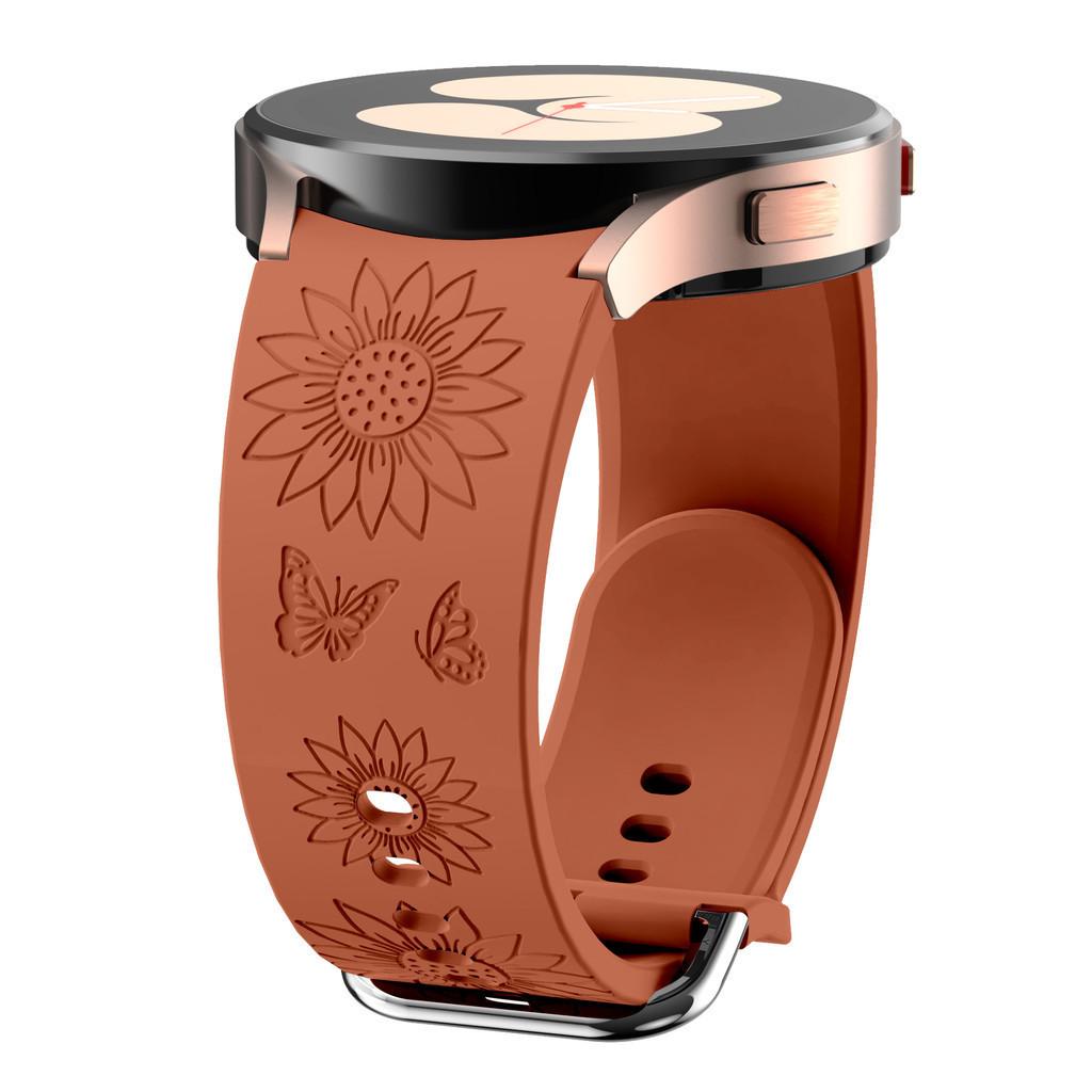 Силиконовый ремешок для Samsung Galaxy Watch 7 6 5 4 44 мм 40 мм Браслет для Samsung Galaxy Watch6 4 Classic 47 мм 46 мм 42 мм 43 мм