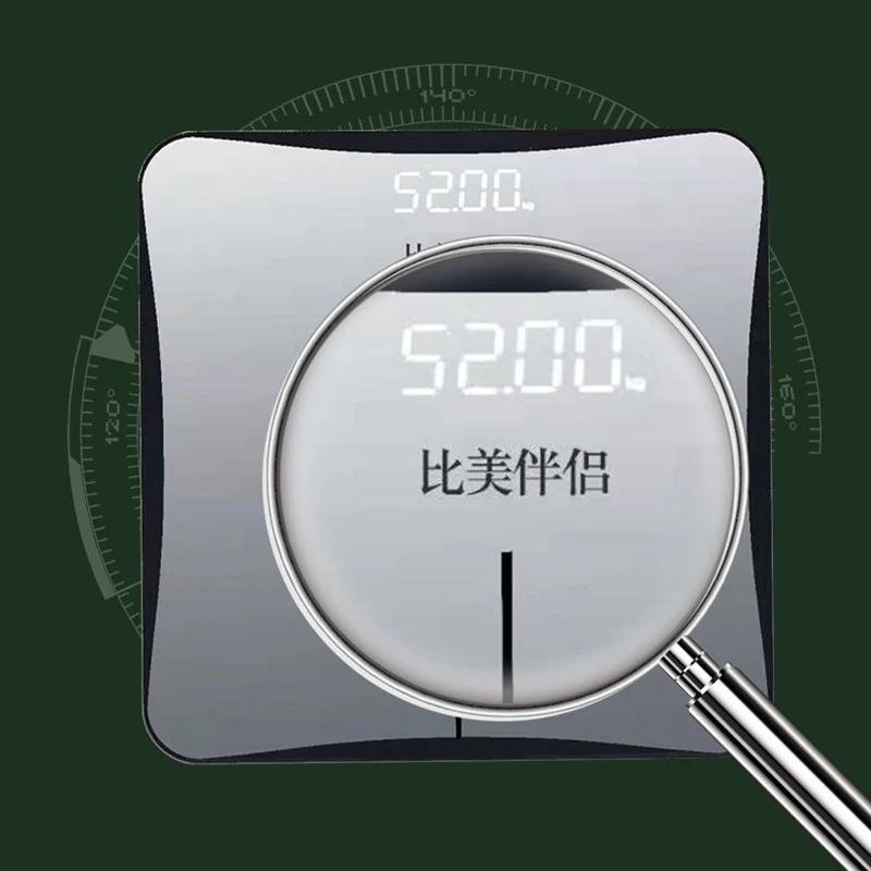 Стеклянные умные электронные весы USB зарядка ЖК-дисплей взвешивание тела цифровые весы для взвешивания тела напольные весы