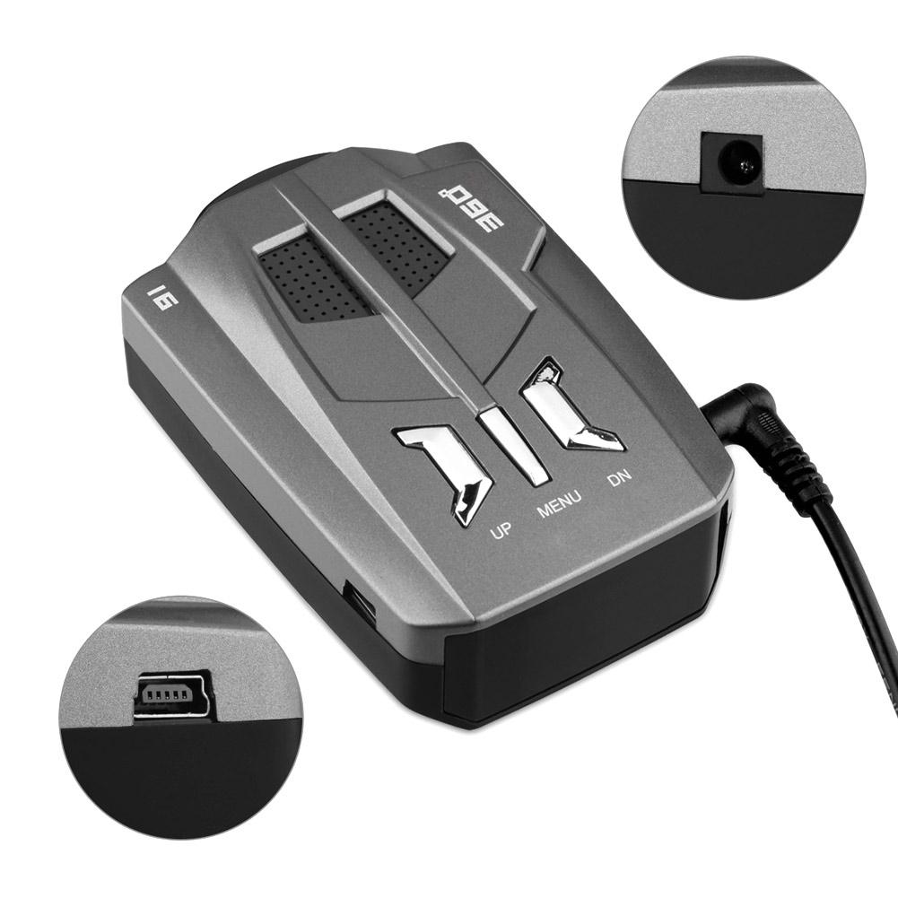 Голосовое оповещение о вождении, радар-детектор на 360 градусов, скорость 1 16, предупреждение, автомобильный безопасный браслет