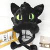 Ins Style Devil Cat Earflap Beanie