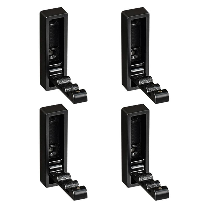 Elegant Folding Wall hook Retractable Wall Hook set for Tidy Storage Solution X3UC