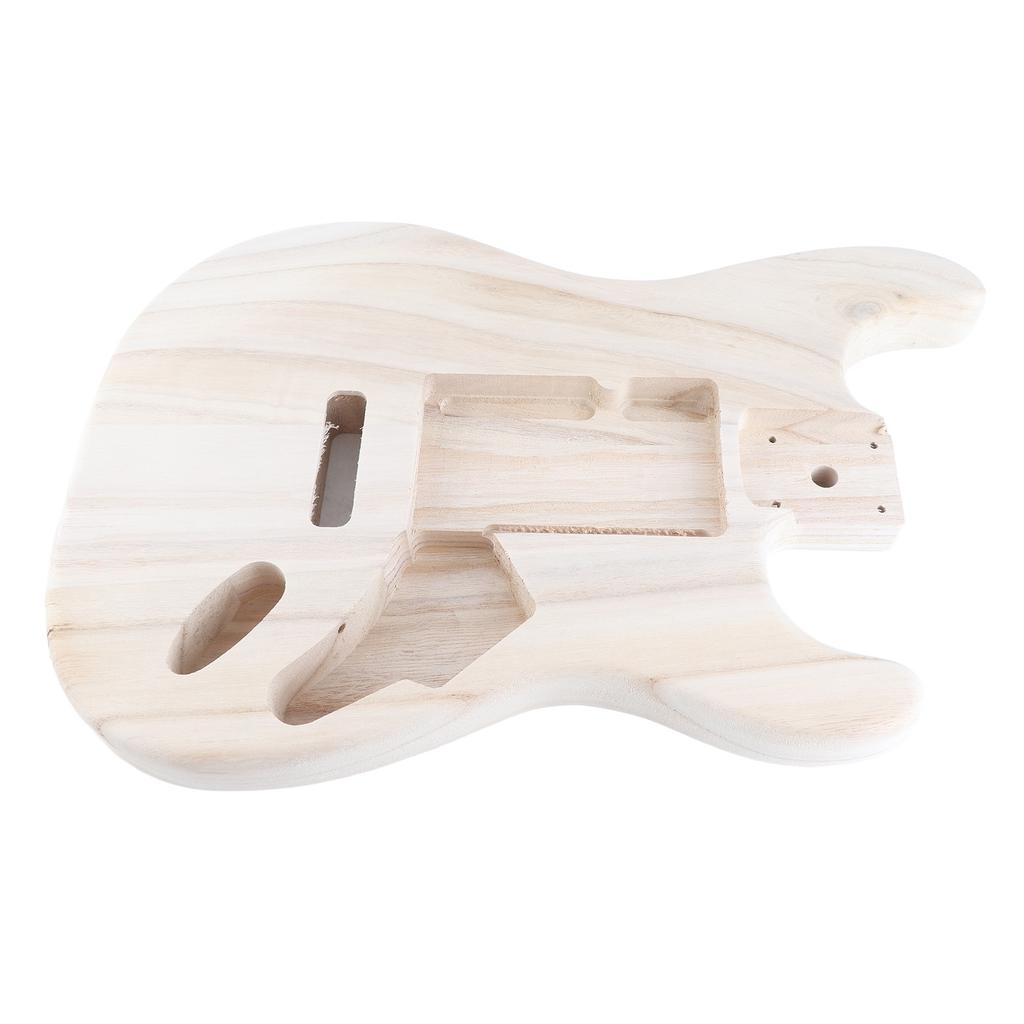 Guitar Barrel Body Maple Polished Unfinished Electric Guitar Barrel for ST Electric Guitar Accessories