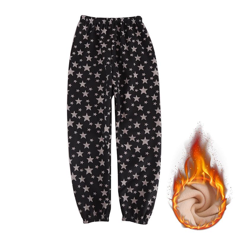 Children's Thick Plush Sweatpants - Warm Autumn/Winter Casual Loose Fit for Boys and Girls