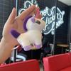 Unicorn Plush Keychain With Pearl Chain For Kids Gift And Decorative Accessories