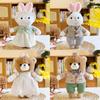 Teddy Couple Bear Rabbit Plush Toy Cartoon Stuffed Doll Decoration Kids Gift