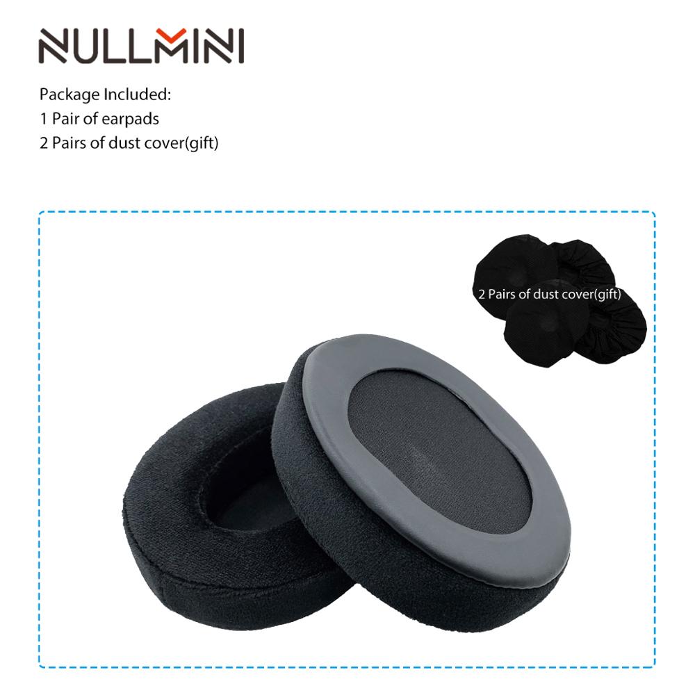 NullMini Replacement Thicken Earpads Headband for ATH-M50x, ATH-M50xBT, ATH-M40x, ATH-M30x, ATH-M20x, ATH-M70x, ATH-MSR7 Headset