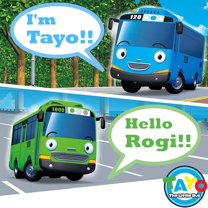 Tayo Модель из Кореи — набор из 4 предметов Little Bus Tayo Special Friends Vehicles (Tayo Gani Lani Rogi)