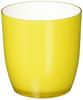 Пластиковый горшок Daiwa PON C-2, желтый, без нижнего отверстия