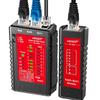 NOYAFA NF-468S Тестер сетевого кабеля, RJ12 RJ11 RJ45 Тестер Ethernet-кабеля для CAT5 CAT5E CAT6 CAT6A, POE-тестер, Прозвонка, UTP/STP, Кабельный трассировщик, LAN