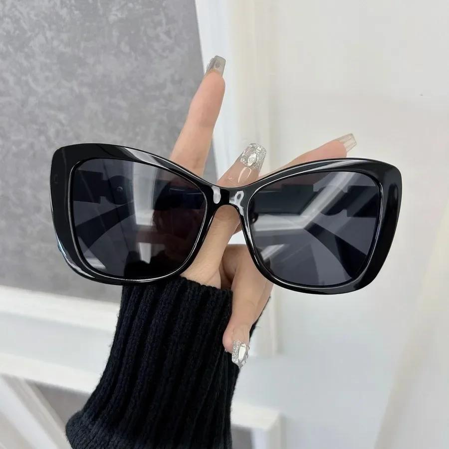 Designer Brand Square Sunglasses Women Men Colorful Cat Eye Frame Sun Glasses Female Gradient Mirror Colors Cool Fashion