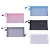 Bag Handbags Makeup Pouch Coin Purse Zipper Pouch Document Bag Mesh Zipper Case File Folders