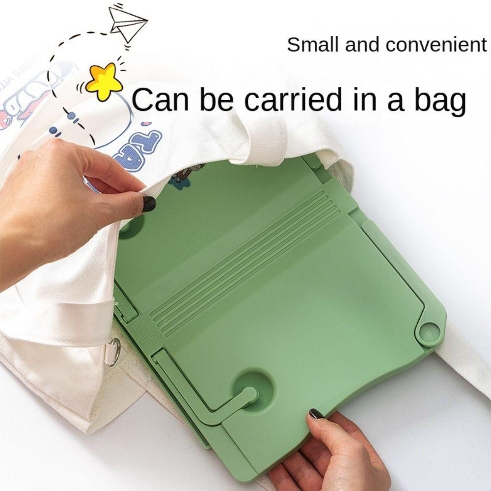 Music Score Reading Rack Fold Book Shelf Simple Book Stand  for Readers