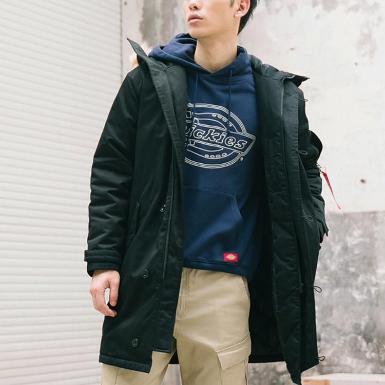 Dickies Мужская пуховая куртка черная DK008139BLK