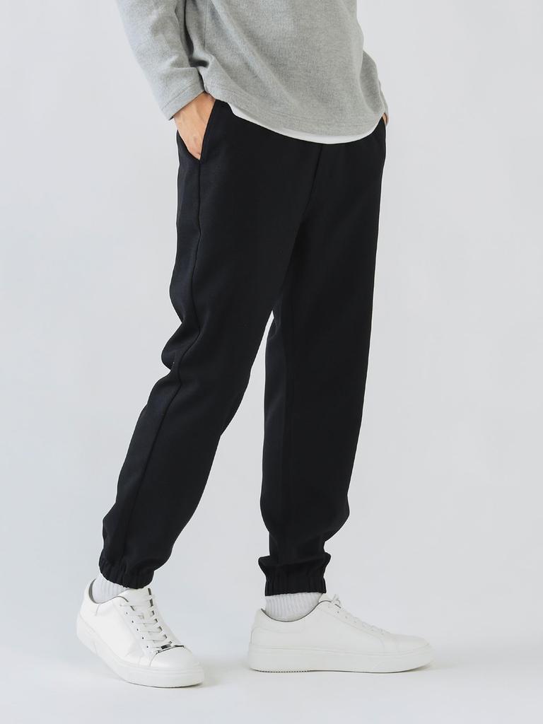 Мужские брюки Beams Heart с присборенной талией, темно-синие, размер M