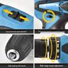 Набор: Ручная дрель-шуруповерт Makita 12V с литий-ионным аккумулятором для домашнего использования