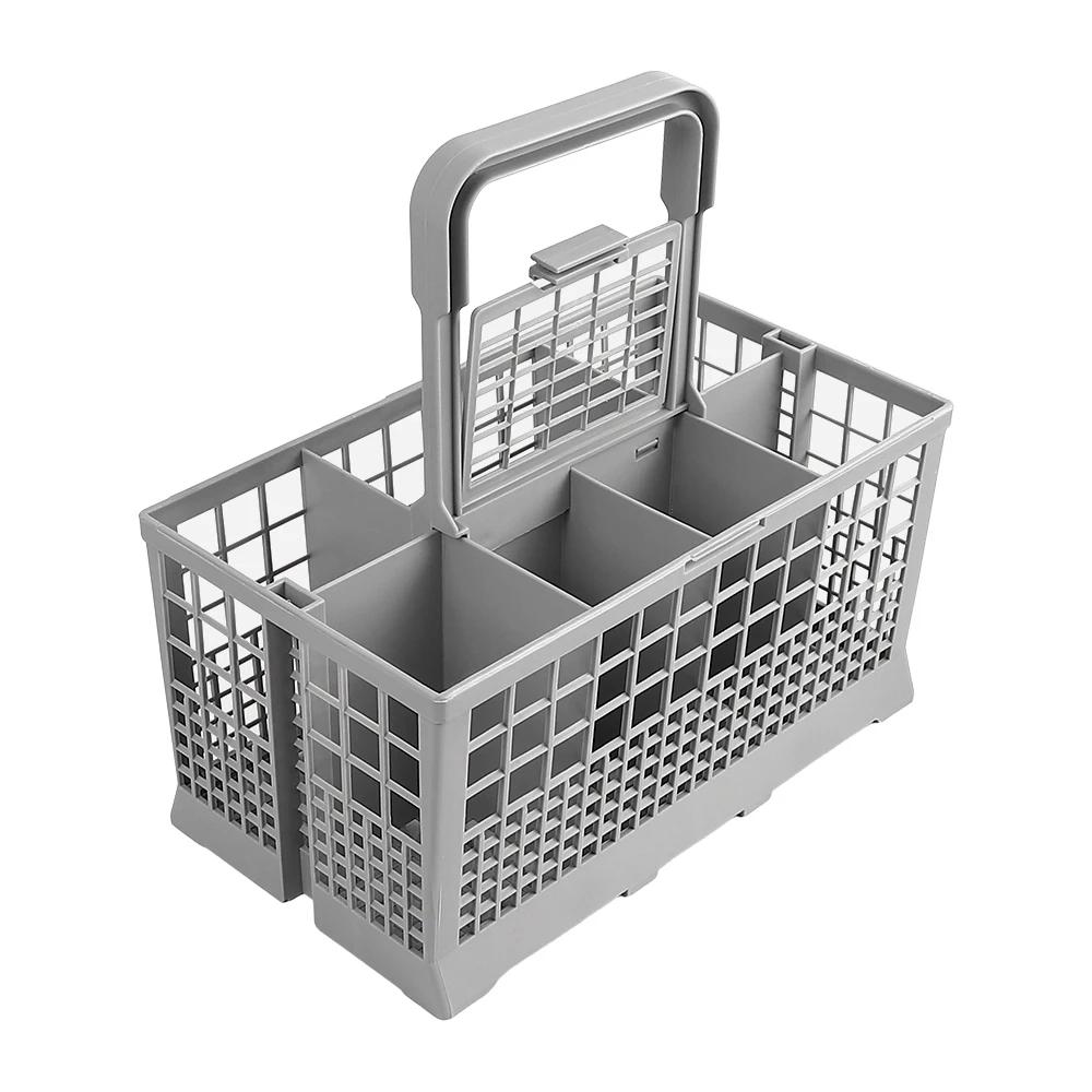 Universal Dishwasher Cutlery Basket Foldable Kitchen Tableware Drying Organization for Dishwasher Replacement Accessory 1Pc