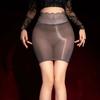 Сексуальные кружевные мини-юбки для женщин с блестящим масляным эффектом, прозрачные, соблазнительные, с эластичной резинкой, облегающие бедра, микро-юбки, женская клубная одежда для танцев