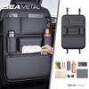 Car Backseat Organizer Storage Bag Multi-function Large Capacity Seat Back Storage Organizer Hanging Bag Protector Pad