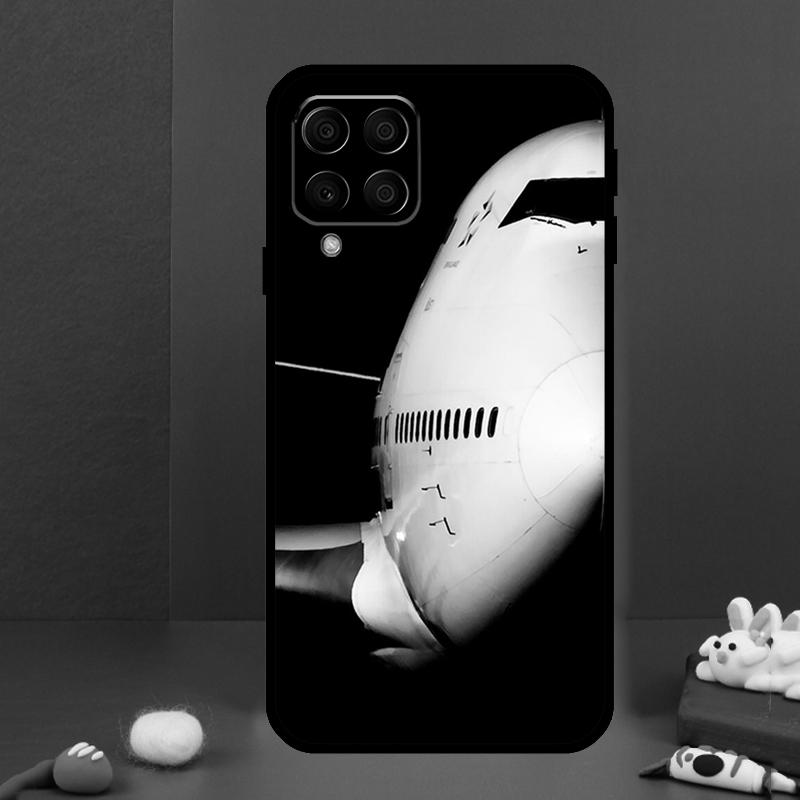 Чехол для телефона Samsung Galaxy M15 M55 M33 M13 M23 M53 M31 M51 M14 M34 M54 M20 M30s M52 M32 Самолет Летать Путешествие