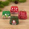 Christmas Handbag Shape Candy Box Metal Tin Cookie Gift Packaging Boxes Kids Xmas Party Favors Happy New Year 2025 Noel Decor
