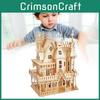 Модель виллы Fantasy House Kit 3D Puzzle Model Set Woodcraft Construction Toy