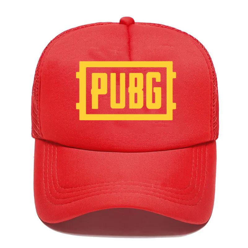 Игра PUBG Кепка Косплей Реквизит Бейсболка Печать Хип-Хоп Кепка Унисекс Женская Унисекс Хлопок Папины Кепки Тракер Кепка Дизайнерская Кепка Унисекс Кепки
