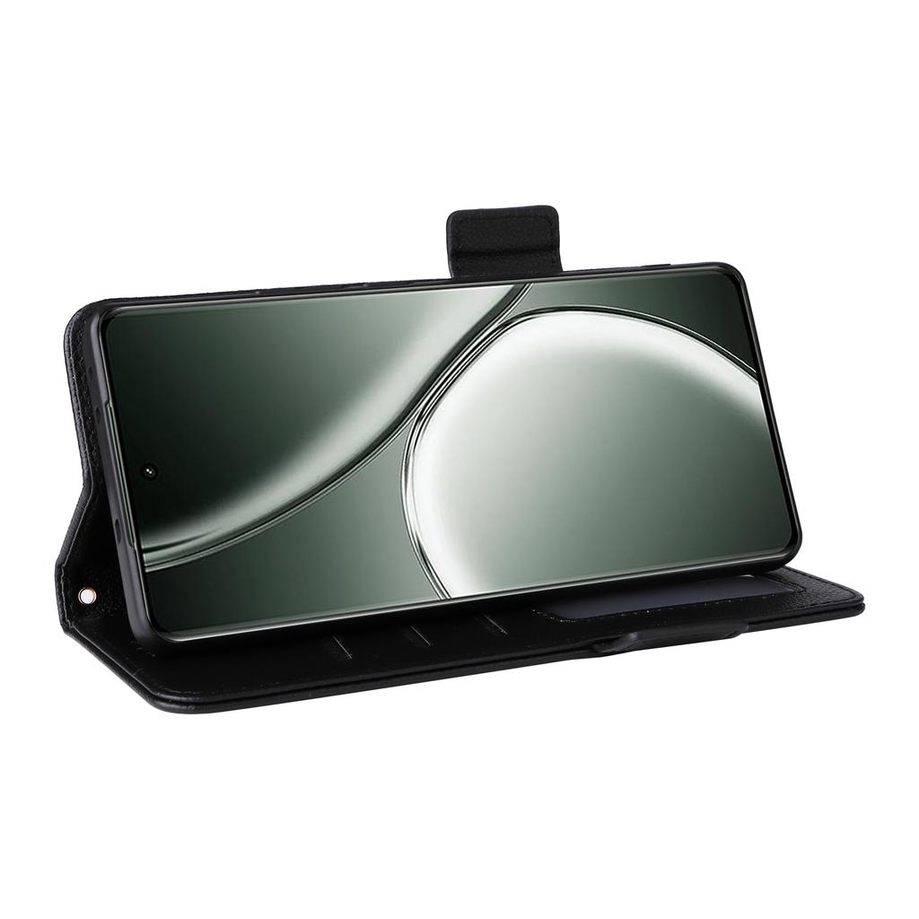 Для Realme GT Neo6 SE 5G/Neo6 5G/GT 6 5G/GT 6T 5G Чехол с ремешком на запястье Текстура личи Кожа PU Кошелек Чехол для телефона