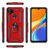 Shockproof Ring Armor Case For Xiaomi Mi A3 10 10T Lite Redmi Note 7 7A 8 8A 8T 9 9A 9AT 9C Note 9T Note 10 10S Poco M2 M3 X3 NFC K30 K40 Pro Cover