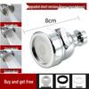 Universal Rotating Kitchen Faucet Aerator: Anti-Splash, Water-Saving, Sprayer Extender
