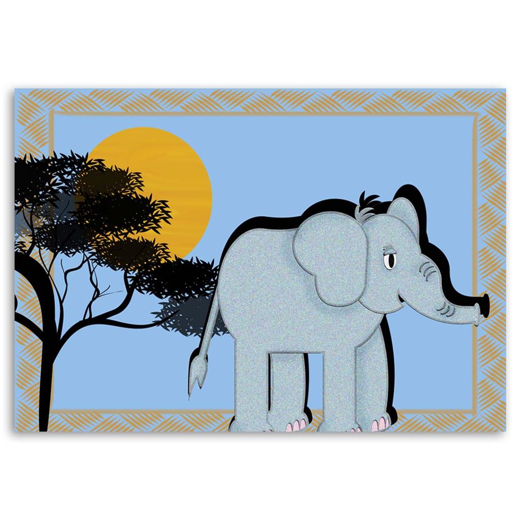 Canvas Print Africa Elephant