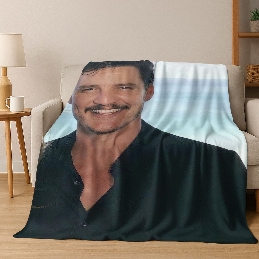Jose Pedro Balmaceda Pascal Star Flannel Blanket Soft Warm Blanket for Bedroom Living Room Bed Travel Camping Picnic Gift